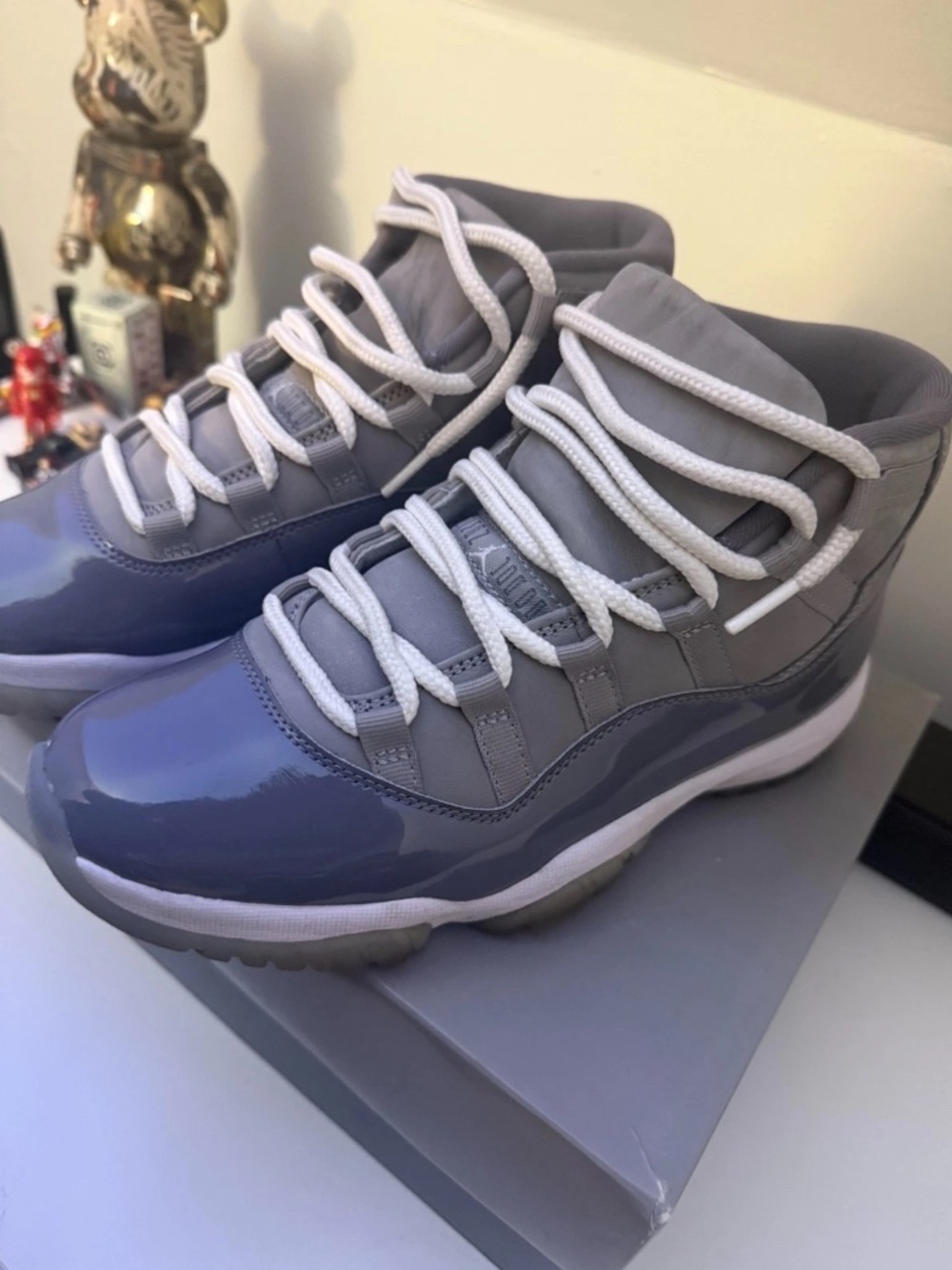 Size 8.5 - Air Jordan 11 Retro 2001 Cool Grey